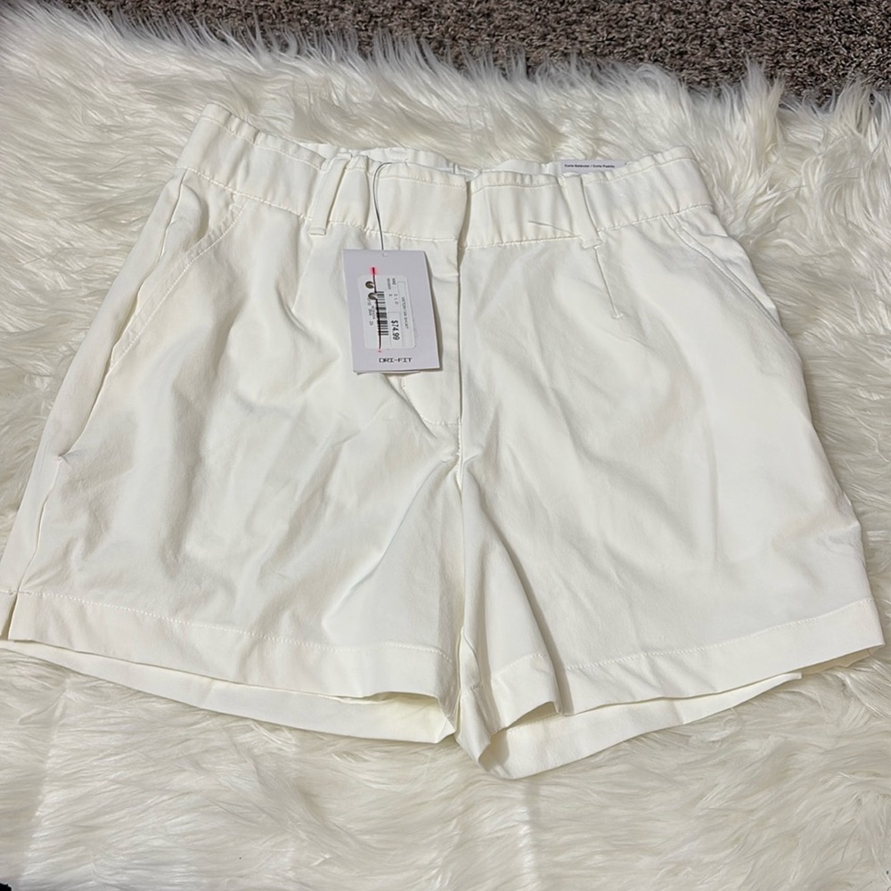 Nike White Women's Athletic Shorts